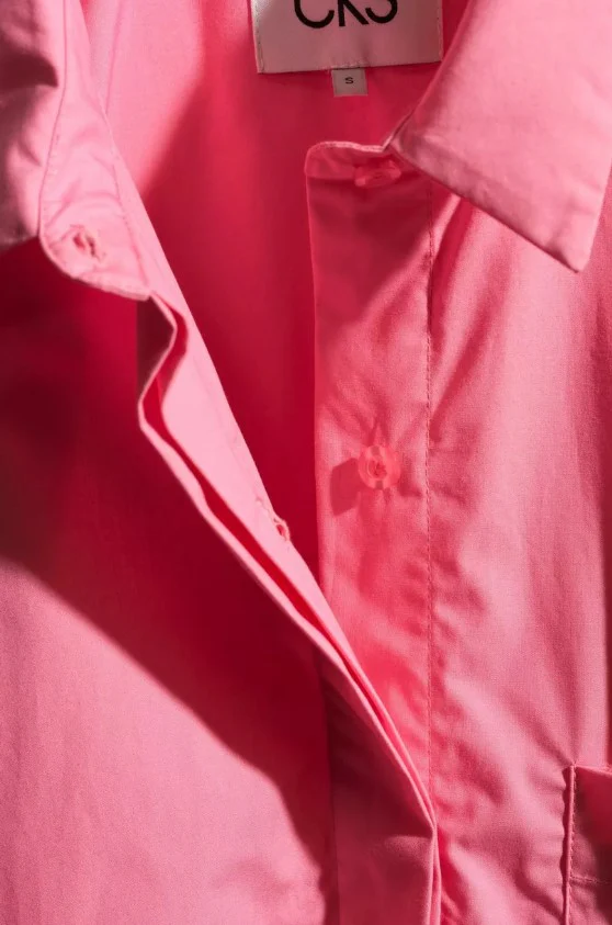 Blouses korte mouw roze CKS - Image 5
