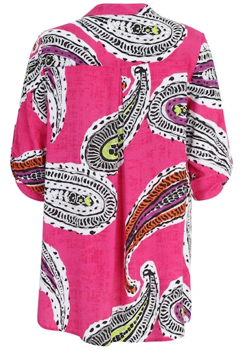 Blouses korte mouw roze Doris Streich - Image 2