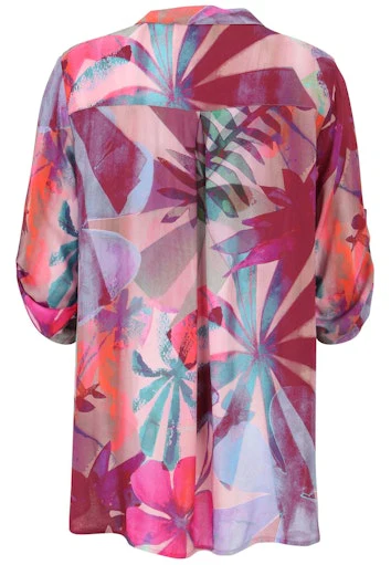 Blouses korte mouw roze Doris Streich - Image 2