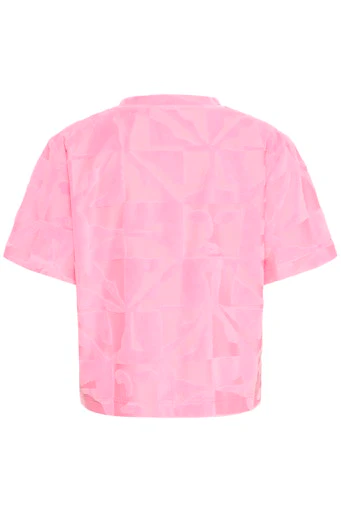 Blouses korte mouw roze ICHI - Image 2