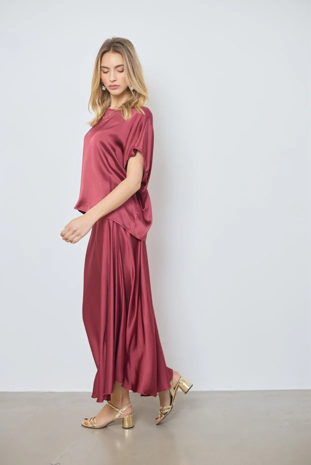 Blouses korte mouw roze LOVE AT ME - Image 3