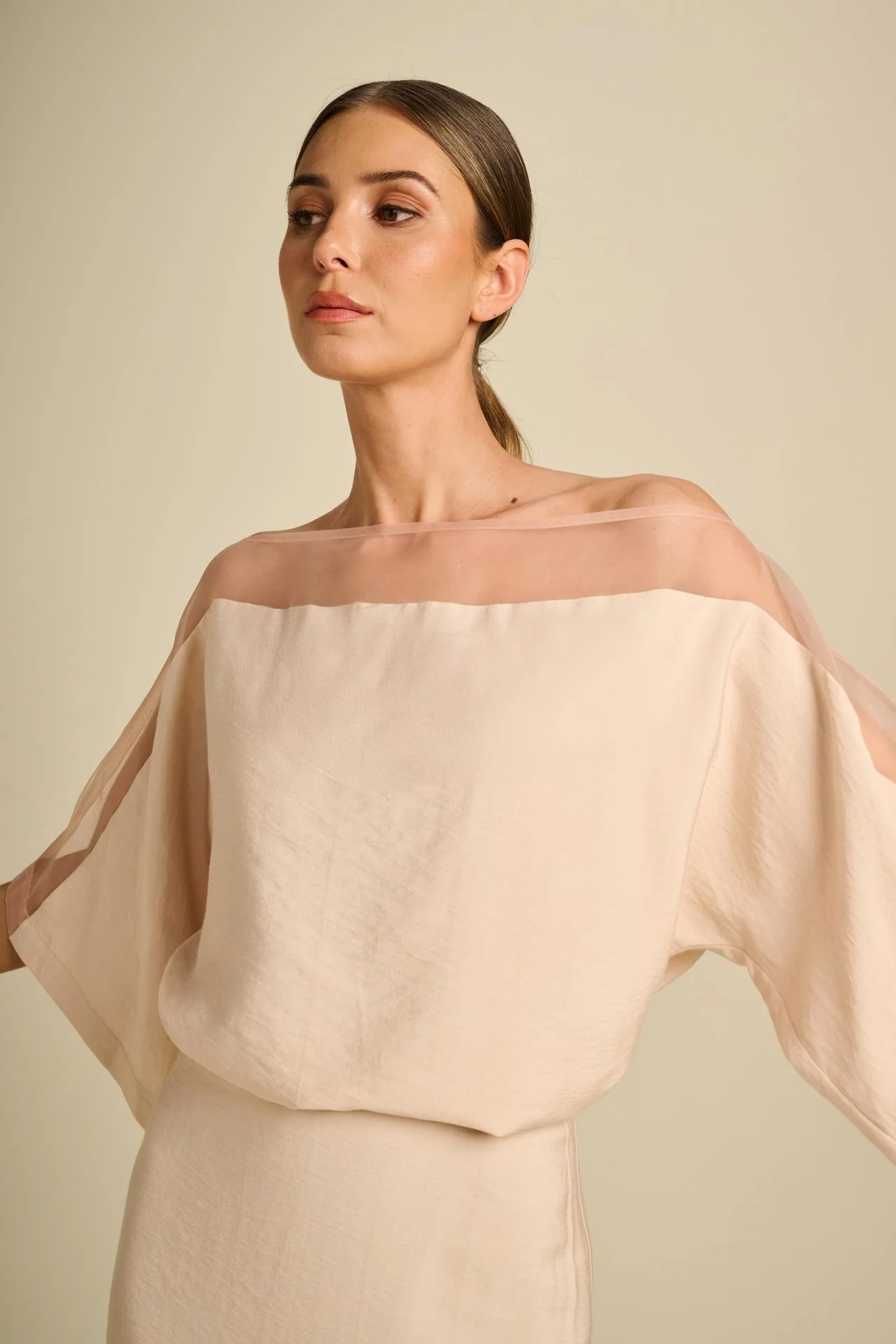 Blouses korte mouw roze March23 - Image 4