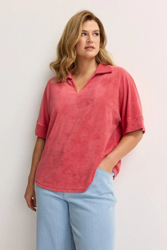 Blouses korte mouw roze Mayerline - Image 3