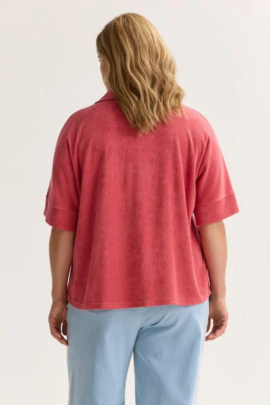 Blouses korte mouw roze Mayerline - Image 4