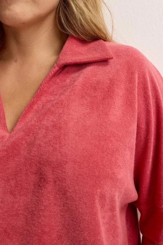 Blouses korte mouw roze Mayerline - Image 5