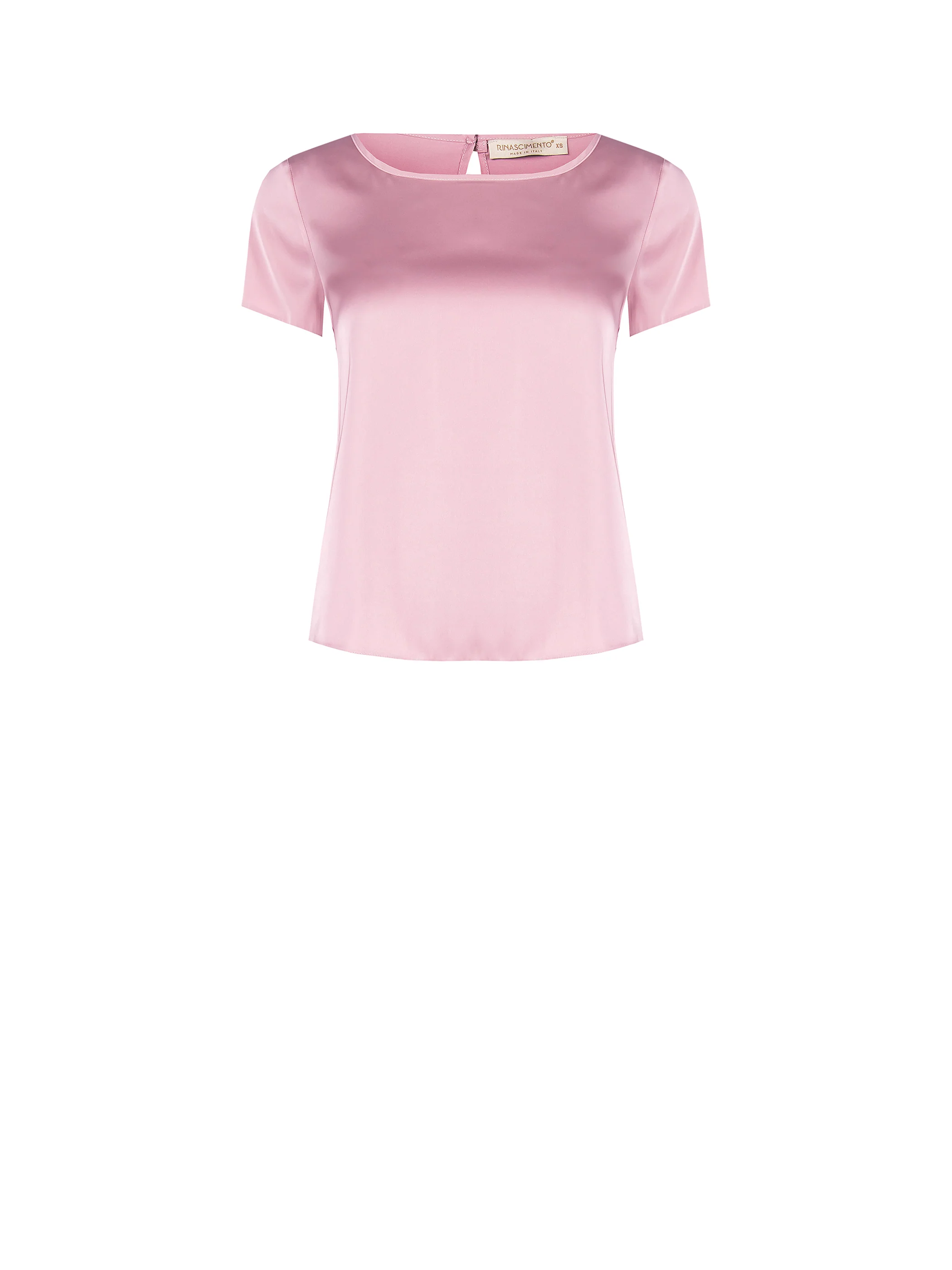 Blouses korte mouw roze Rinascimento