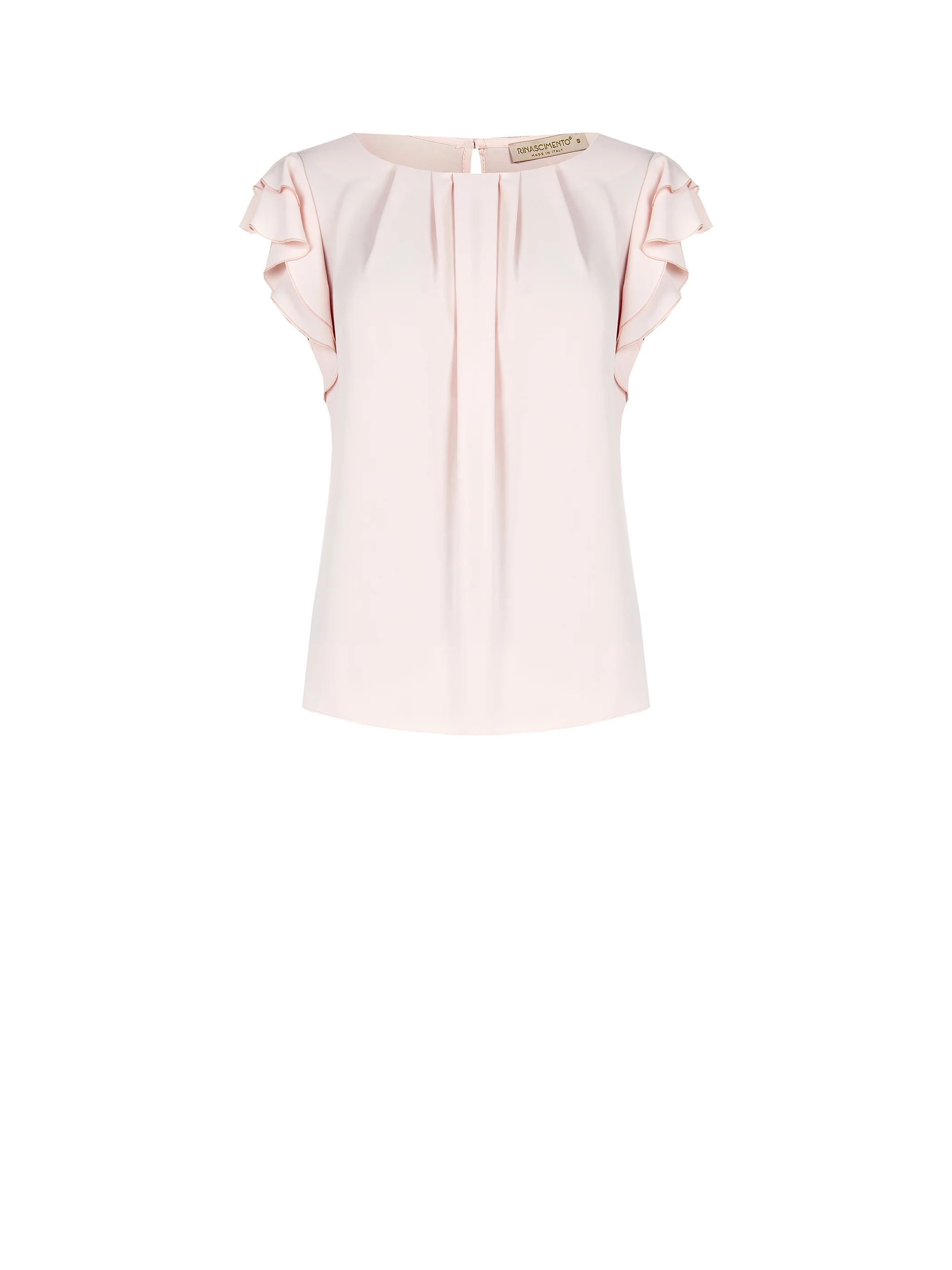 Blouses korte mouw roze Rinascimento