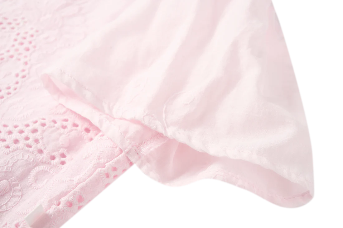 Blouses korte mouw roze Someone - Image 3