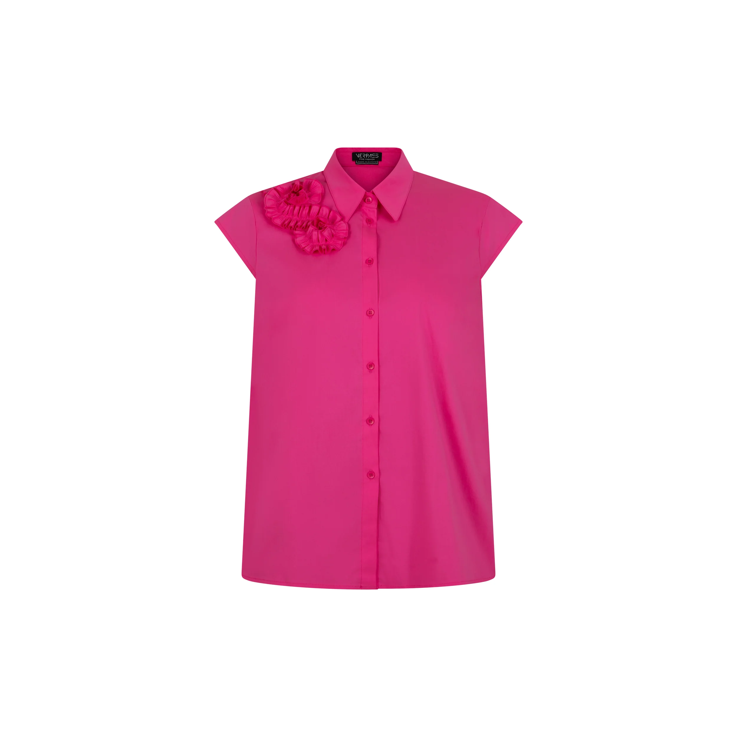 Blouses korte mouw roze Verpass