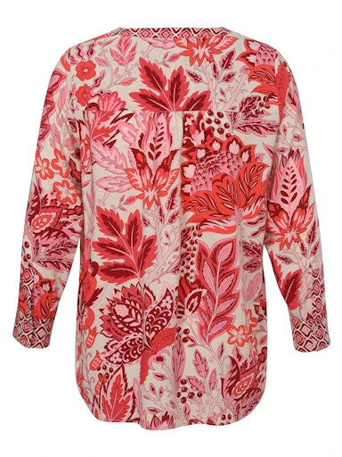 Blouses korte mouw roze Via Appia Due - Image 2