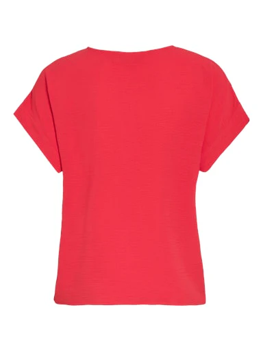 Blouses korte mouw roze VILA - Image 2