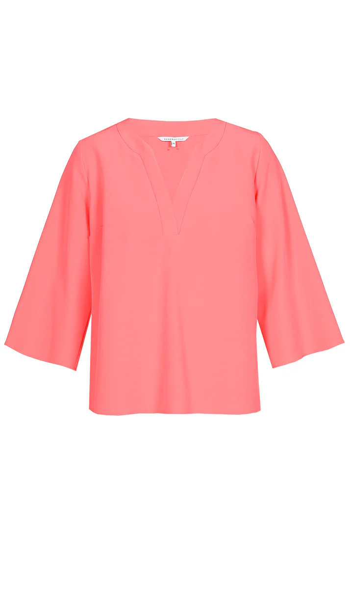 Blouses korte mouw roze Xandres Gold