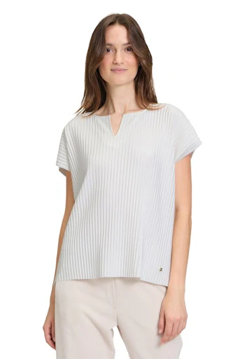 Blouses korte mouw wit Betty & Co - Image 3