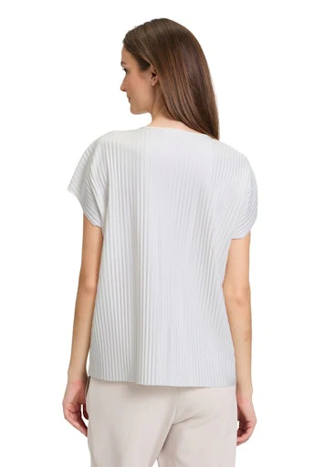 Blouses korte mouw wit Betty & Co - Image 4