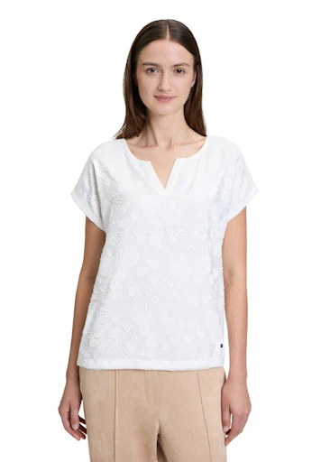 Blouses korte mouw wit Betty & Co - Image 3