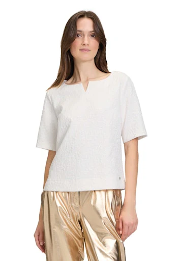 Blouses korte mouw wit Betty & Co - Image 3