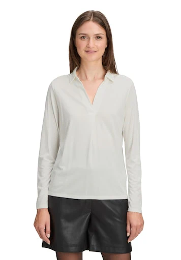 Blouses lange mouw wit Betty & Co - Image 3