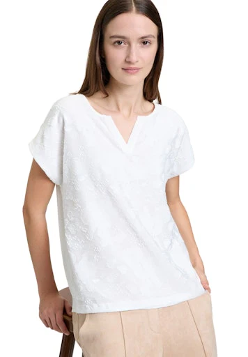 Blouses korte mouw wit Betty & Co - Image 6