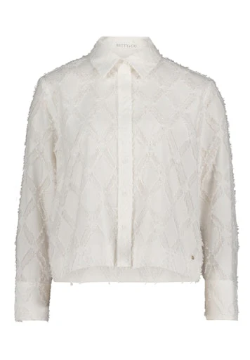 Blouses korte mouw wit Betty & Co