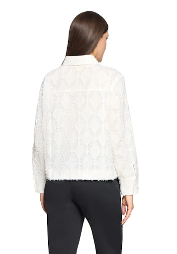 Blouses korte mouw wit Betty & Co - Image 4