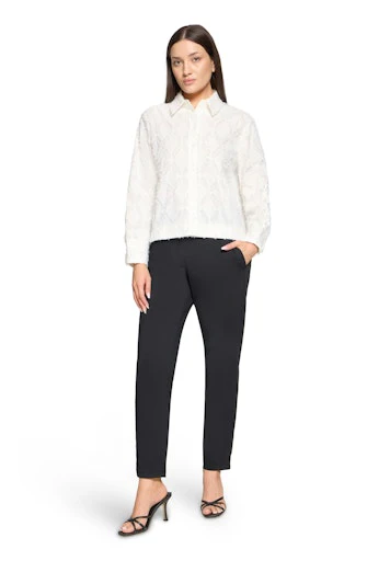 Blouses korte mouw wit Betty & Co - Image 5