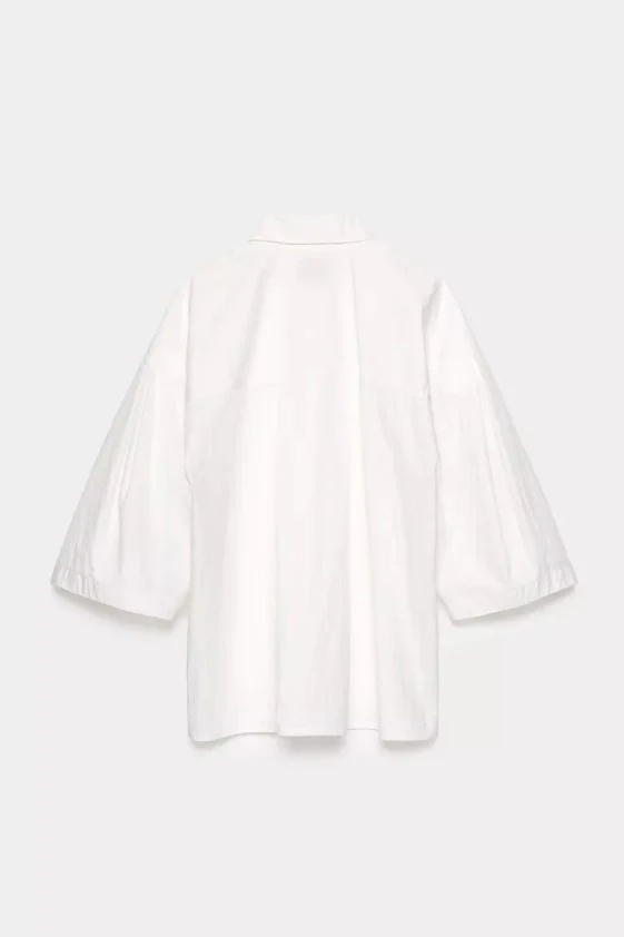 Blouses korte mouw wit CKS - Image 3