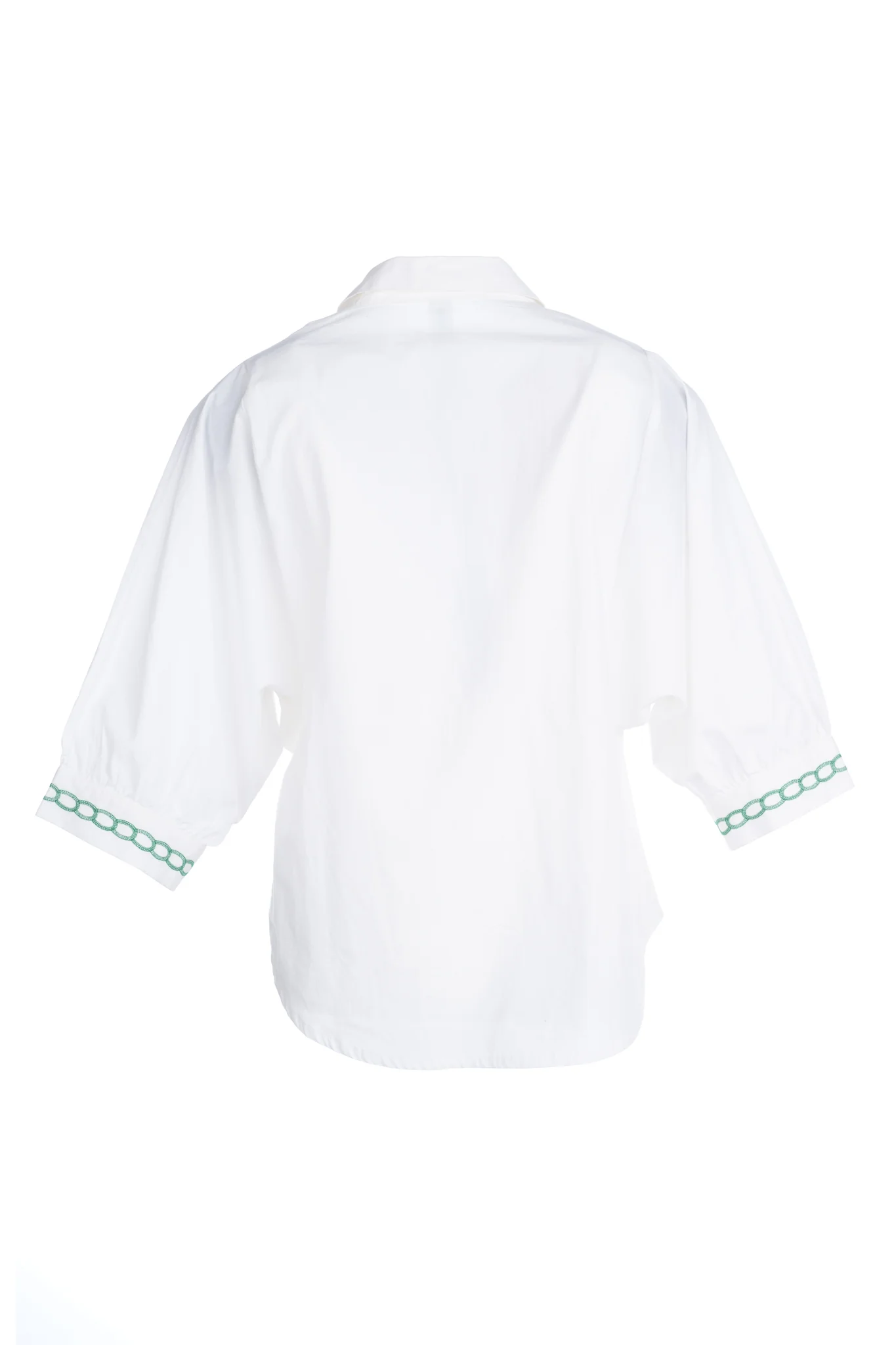 Blouses korte mouw wit Dame Blanche - Image 2