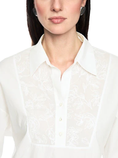 Blouses lange mouw wit Marc Cain - Image 4