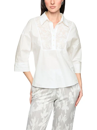 Blouses lange mouw wit Marc Cain - Image 7