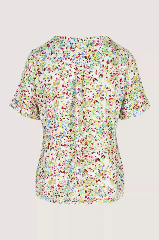 Blouses korte mouw wit Mayerline - Image 2