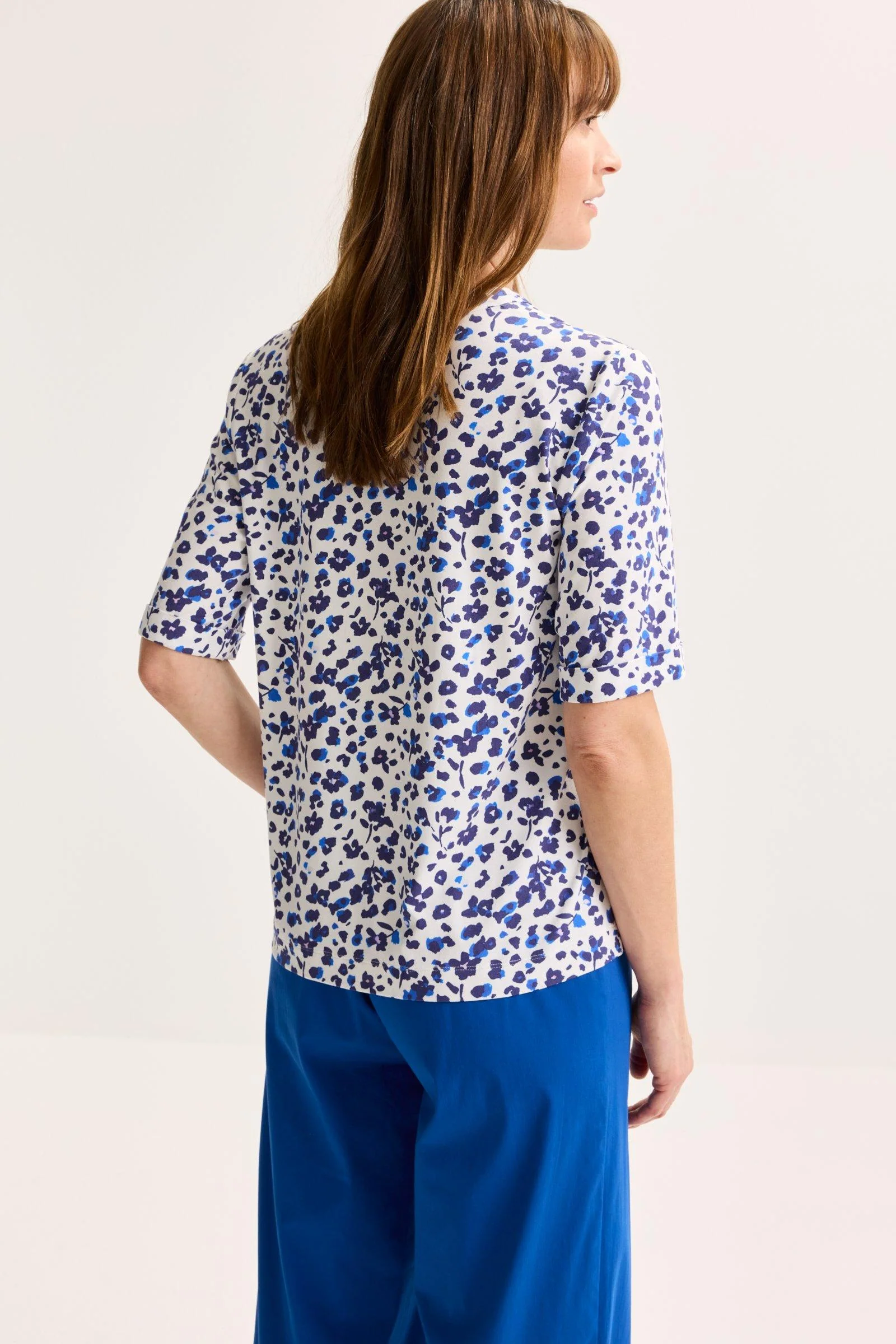 Blouses korte mouw wit Mayerline - Image 3