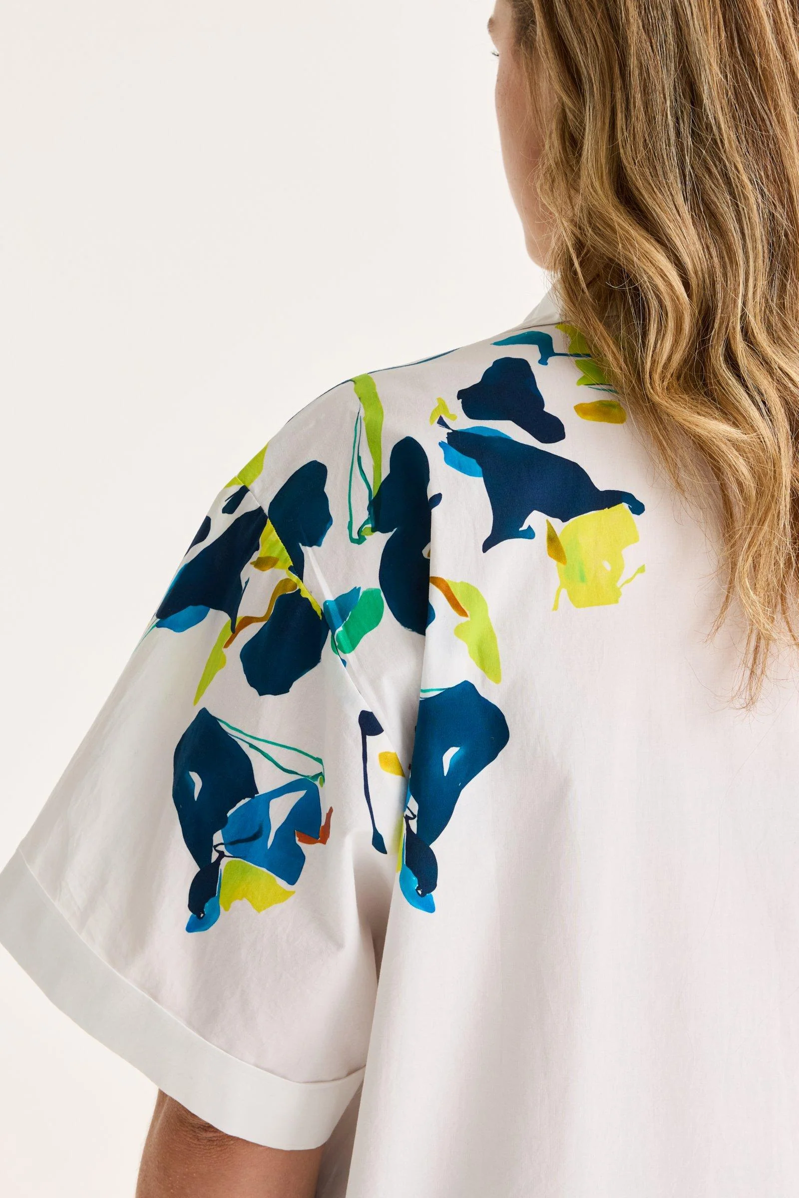 Blouses korte mouw wit Mayerline - Image 3