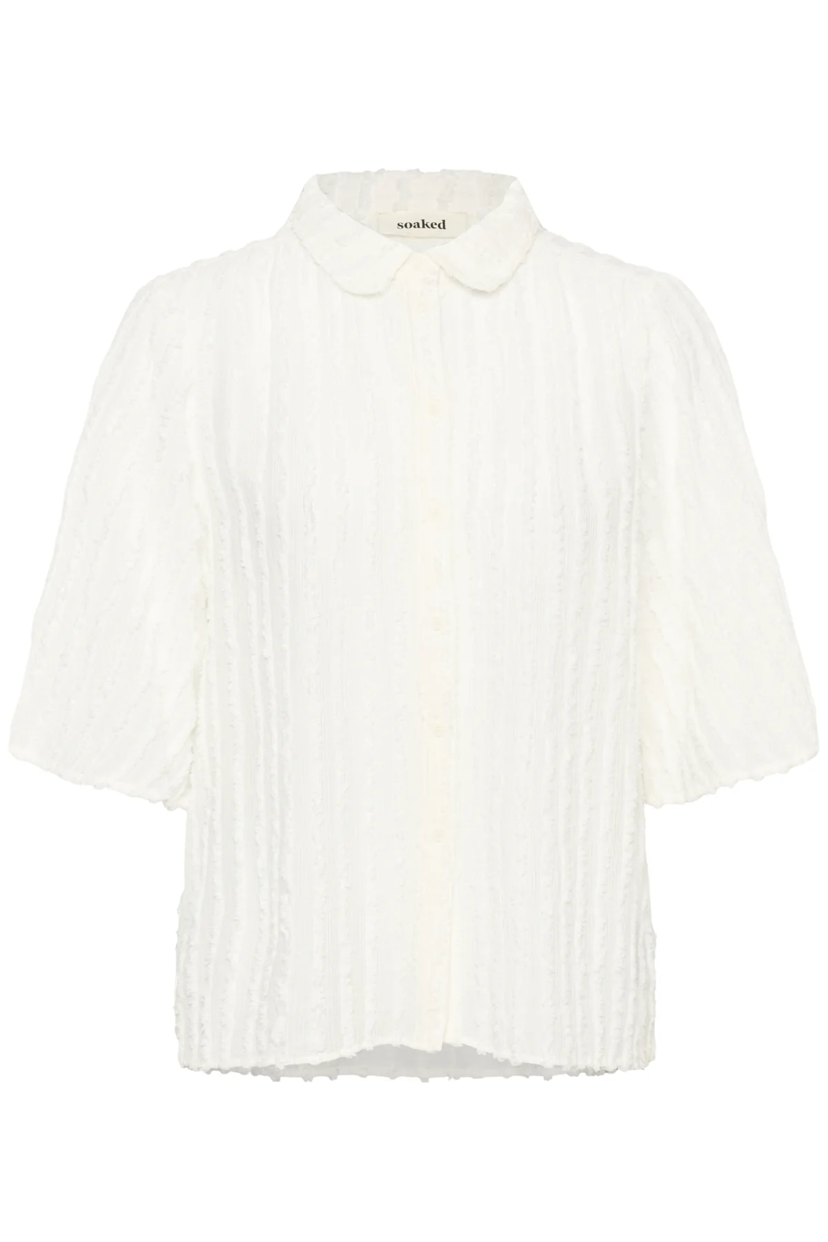 Blouses korte mouw wit Soaked In Luxury - Image 3