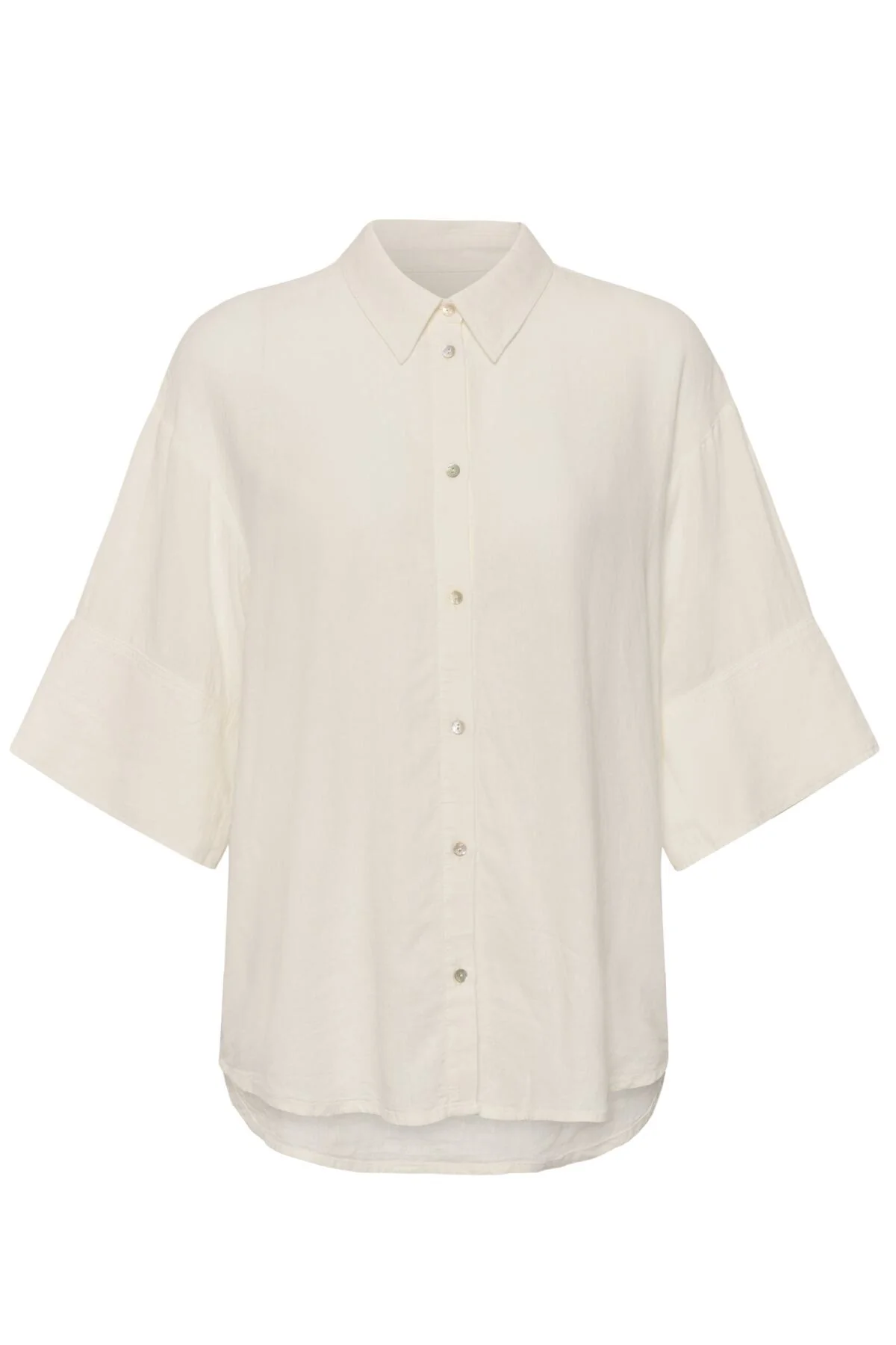 Blouses korte mouw wit Soaked In Luxury - Image 3
