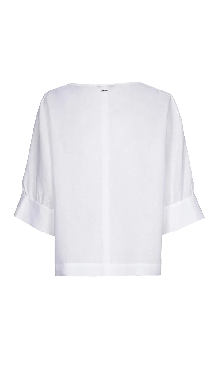 Blouses korte mouw wit Xandres - Image 2