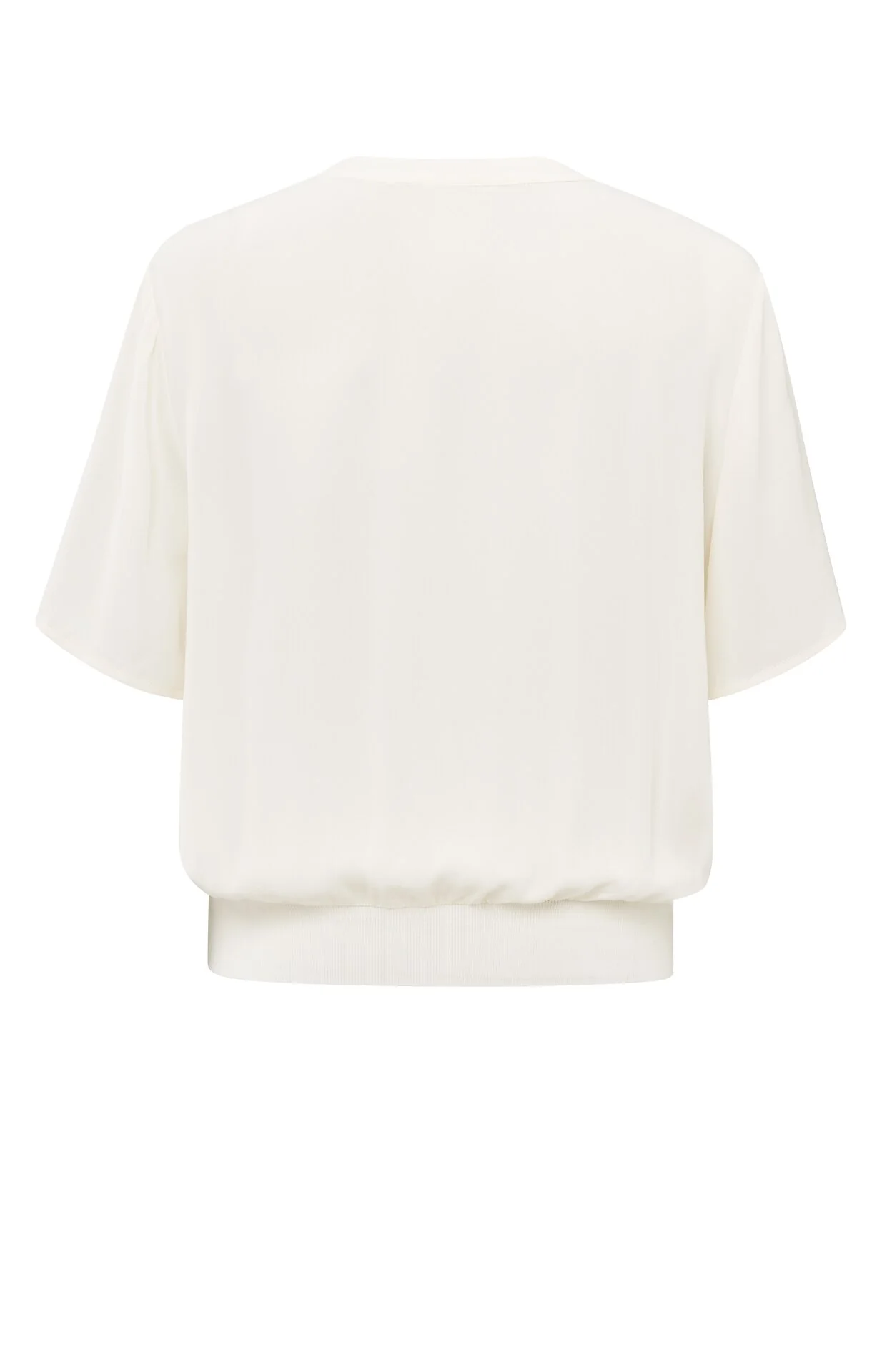 Blouses korte mouw wit YAYA - Image 2