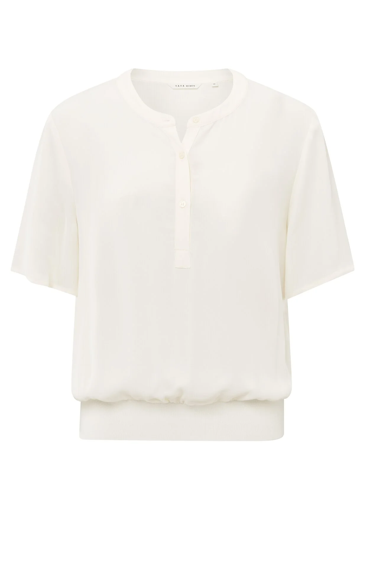 Blouses korte mouw wit YAYA - Image 3