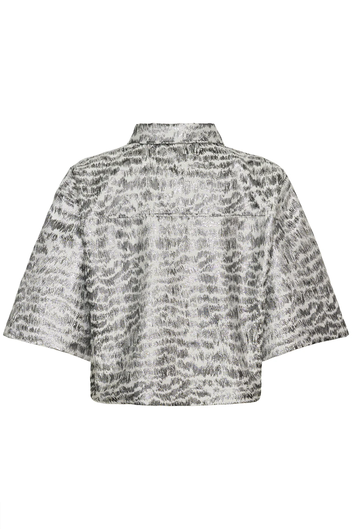 Blouses korte mouw zilver Soaked In Luxury - Image 2