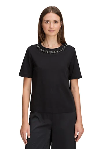 Blouses korte mouw zwart Betty & Co - Image 3