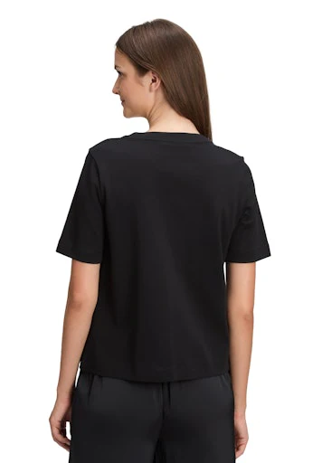 Blouses korte mouw zwart Betty & Co - Image 4