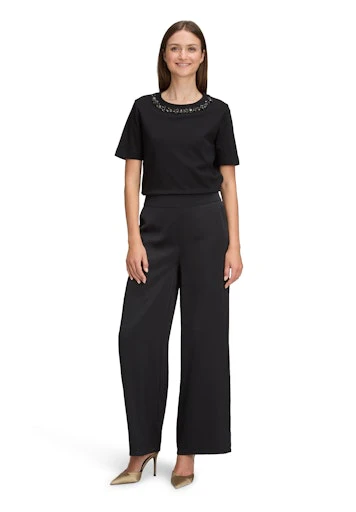 Blouses korte mouw zwart Betty & Co - Image 5