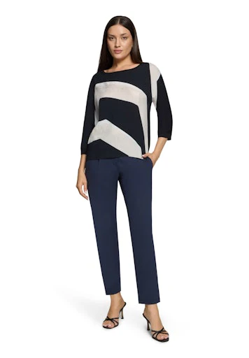 Blouses korte mouw zwart Betty & Co - Image 5