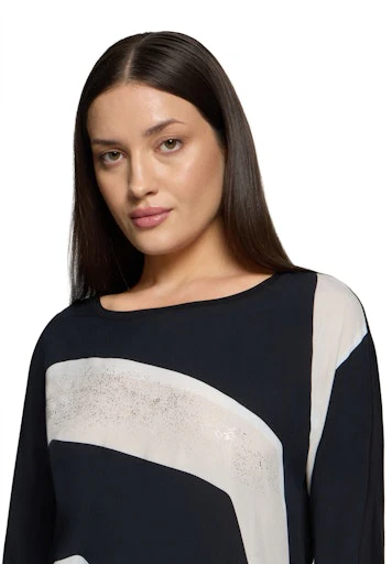 Blouses korte mouw zwart Betty & Co - Image 6