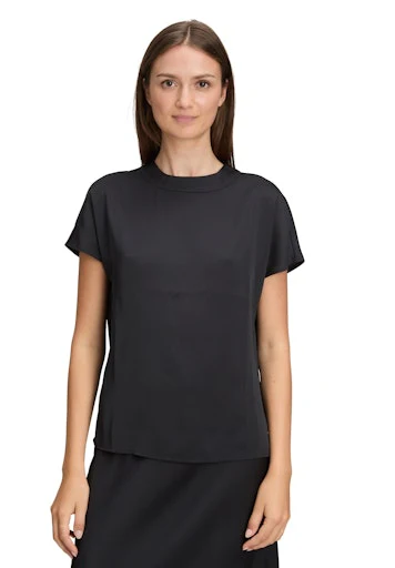 Blouses korte mouw zwart Betty & Co - Image 3