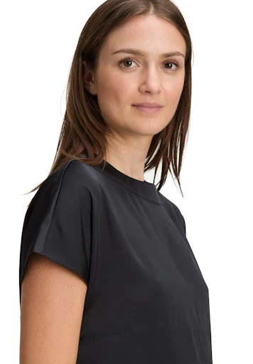 Blouses korte mouw zwart Betty & Co - Image 6