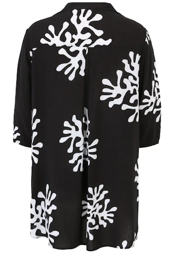 Blouses korte mouw zwart Doris Streich - Image 2