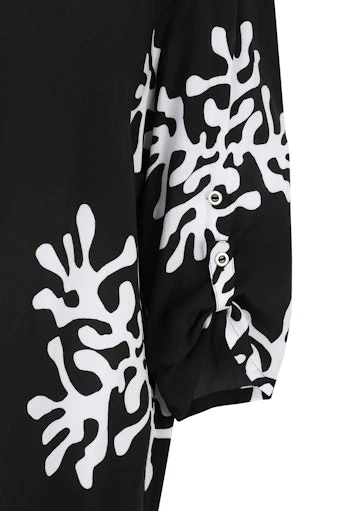 Blouses korte mouw zwart Doris Streich - Image 3