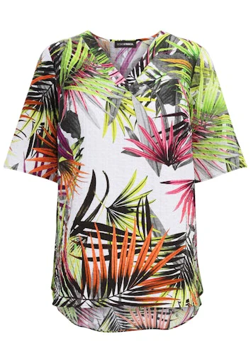 Blouses korte mouw zwart Doris Streich