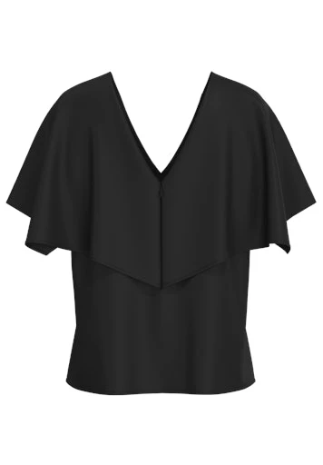 Blouses korte mouw zwart Selected FEMME - Image 2