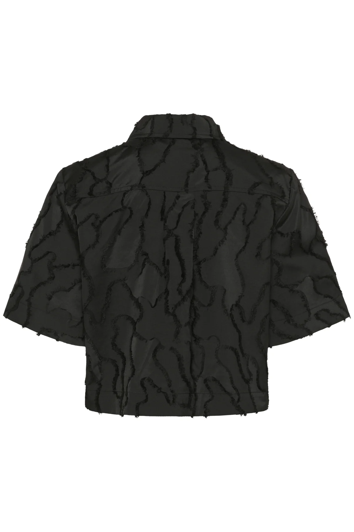 Blouses korte mouw zwart Soaked In Luxury - Image 3